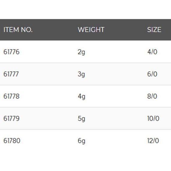 Крючки SAVAGE GEAR Weedlees EWG hooks 3g 6/0 3pcs 61777