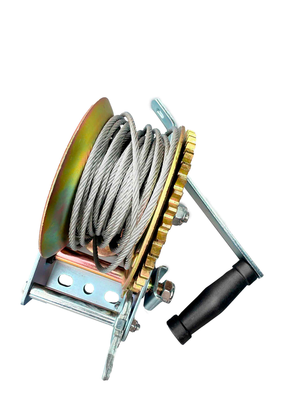 Лебедка ручная барабанная (трос) 0.63T-10M