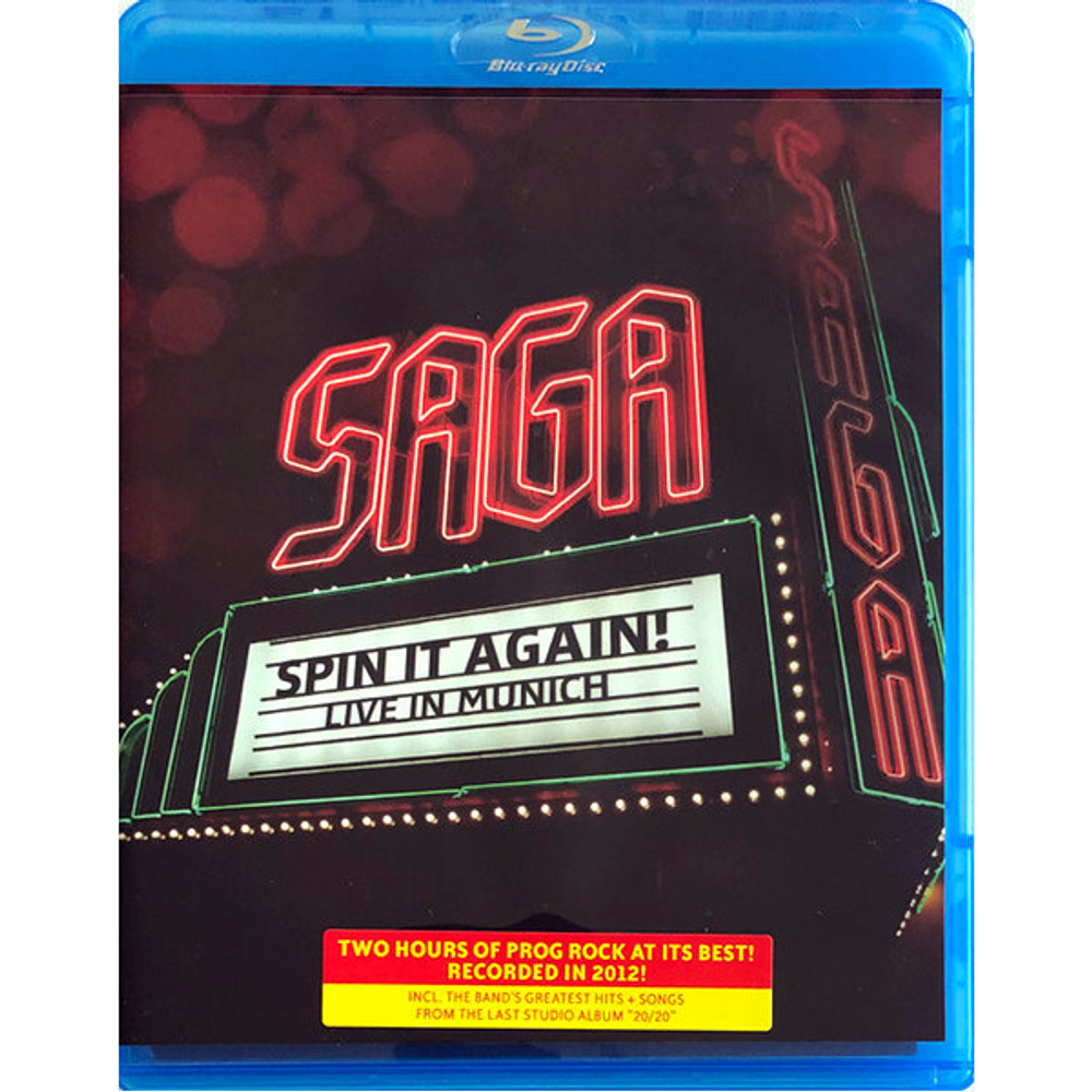 Saga / Spin It Again! Live In Munich (Blu-ray)