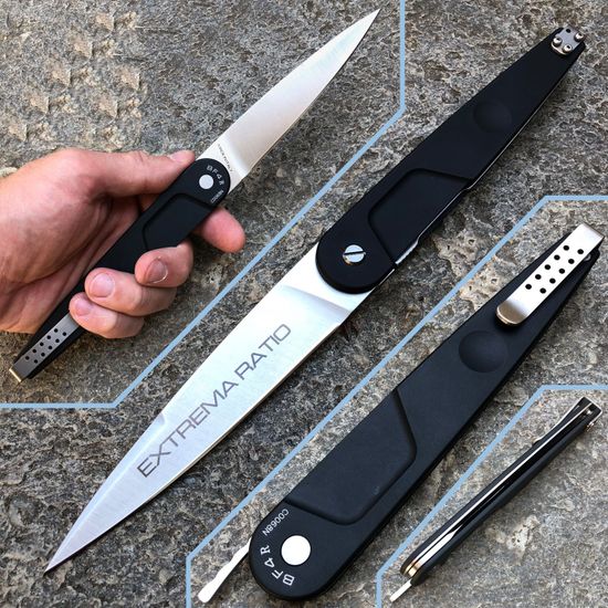 Складной нож Extrema Ratio BF4R SAT - "BF4R" c клинком из стали Böhler N690, рукоять Anticorodal®