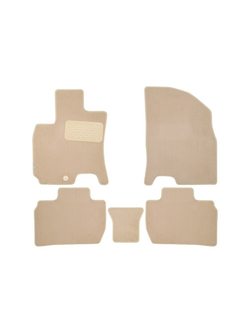 Коврики в салон для BAIC U5 2023-, седан, 5шт. (текстиль, бежевые) KLEVER0412500122112KH