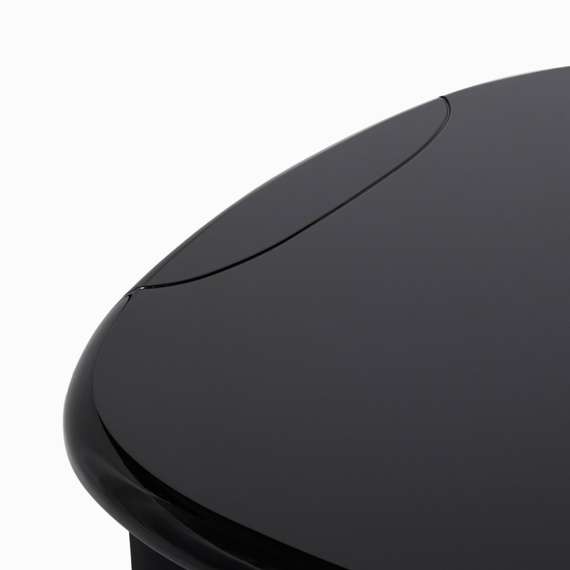 Кофейный стол Drew 119х108 см, черный глянец