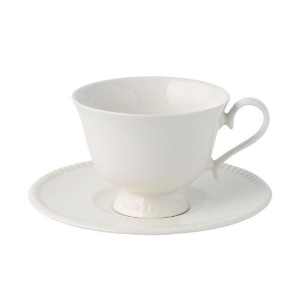 Пара чайная 220 мл,фарфор "NOBLE" серия "LUXE"