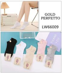 Укороченные женские носки однотонные GOLDPERFETTO, 10пар