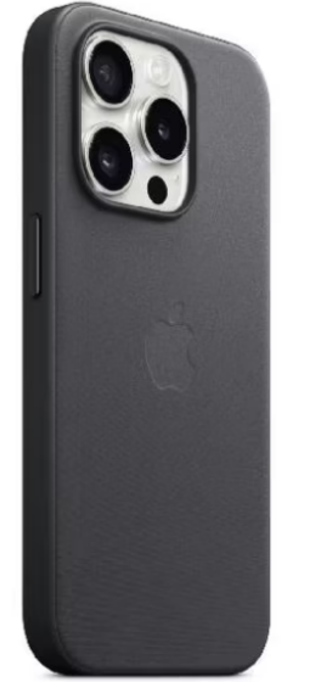 Накладка IPhone 15 Pro FineWoven Case with MagSafe black