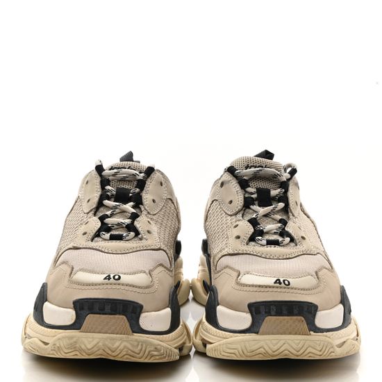 Кроссовки Balenciaga Triple S Vanilla