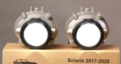 Sal-man LED ПТФ Hyundai / Kia Линза 60мм 60W 6000K Ближ./Далн.