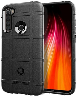 Чехол для Xiaomi Redmi Note 8 цвет Black (черный), серия Armor от Caseport