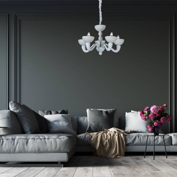 Подвесная люстра Divinare Bianca 7091/01 LM-5