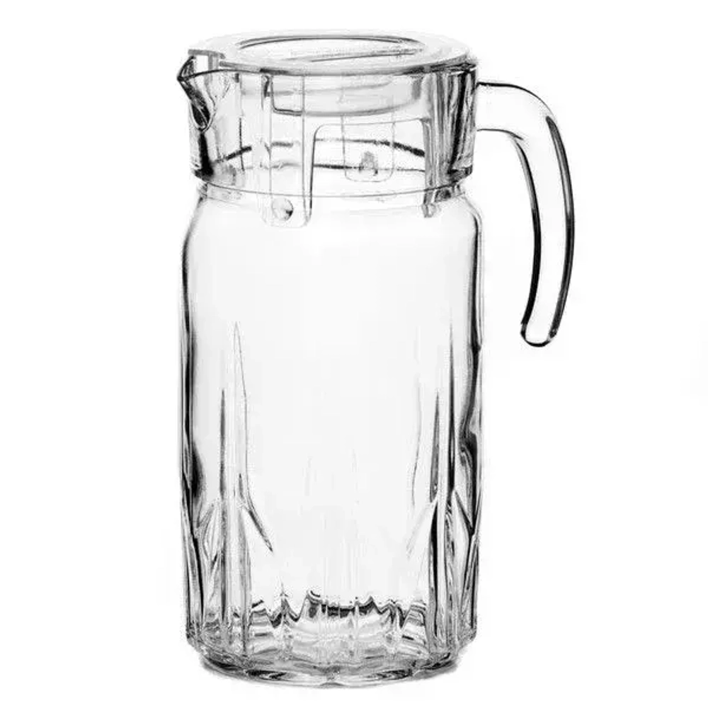 Кувшин акрил. КАРАТ с прозр.крыш.1500 мл
