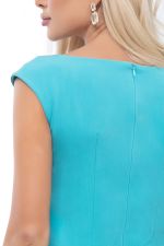 Платье футляр "Основной инстинкт" (бирюза) П6043 LT Collection