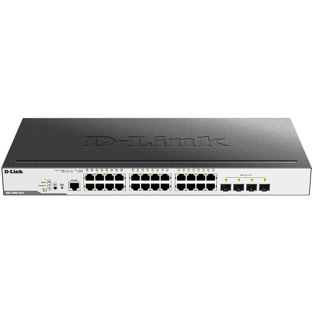 Коммутатор (свитч) D-Link DGS-3000-28LP