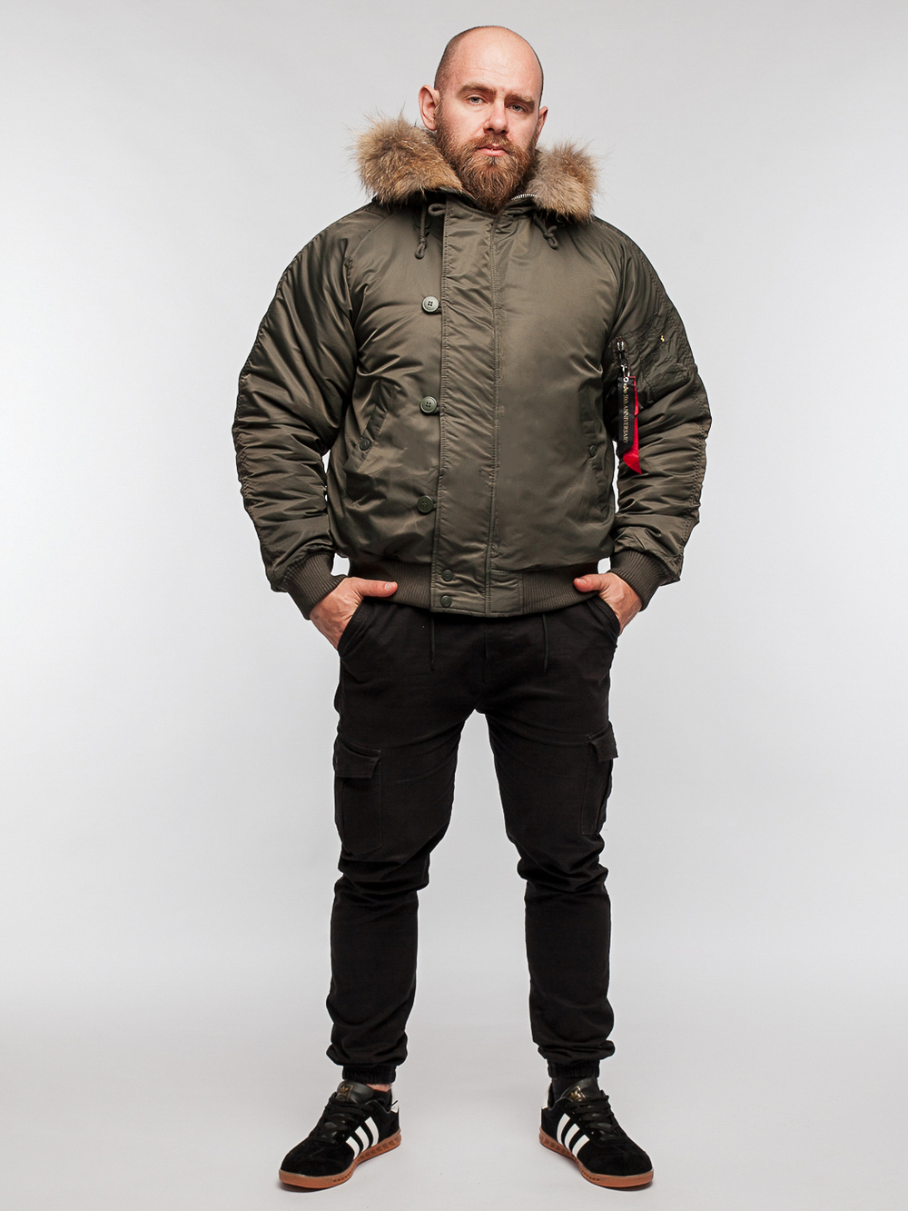 Бомбер утепленный Alpha Industries 888