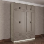 Шкаф распашной с антресолью 4/10 (мадес)