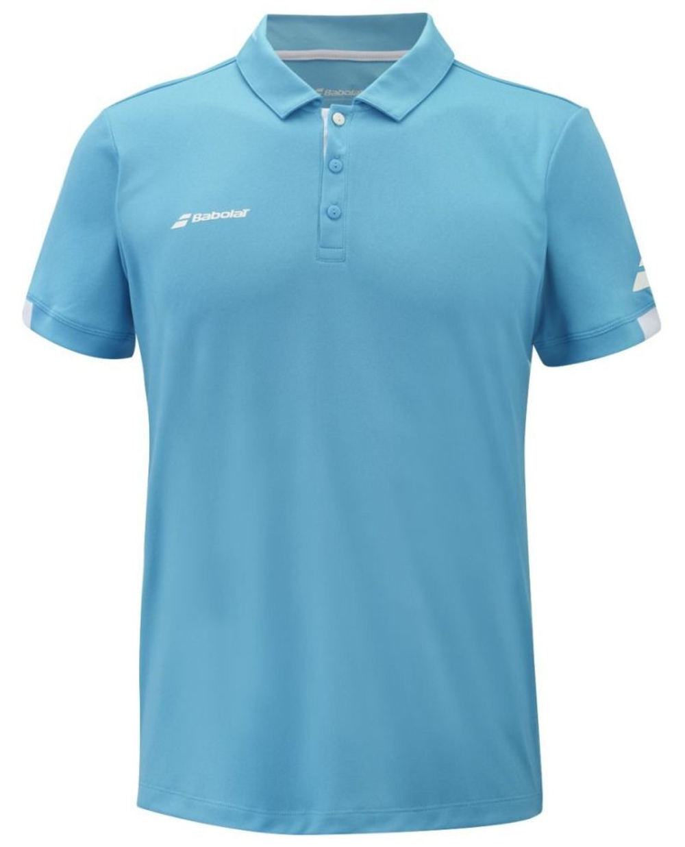 Мужское теннисное поло Babolat Play Polo Men - Бирюзовый