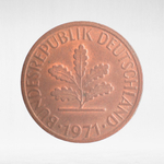 Germany, 1 Pfennig, 1971, (Stuttgart Mint - "F"), VF