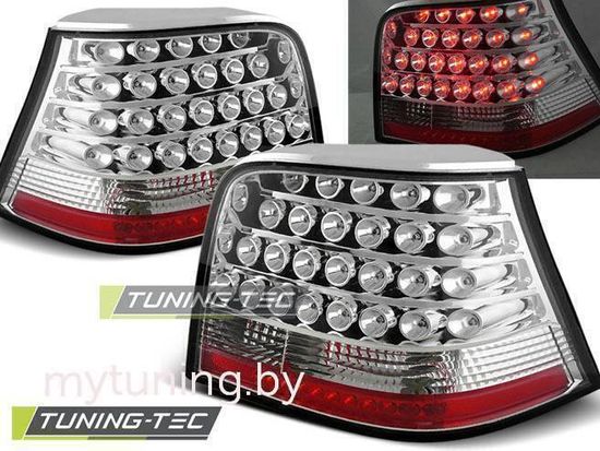 Задние фонари VW Golf 4 chrome led