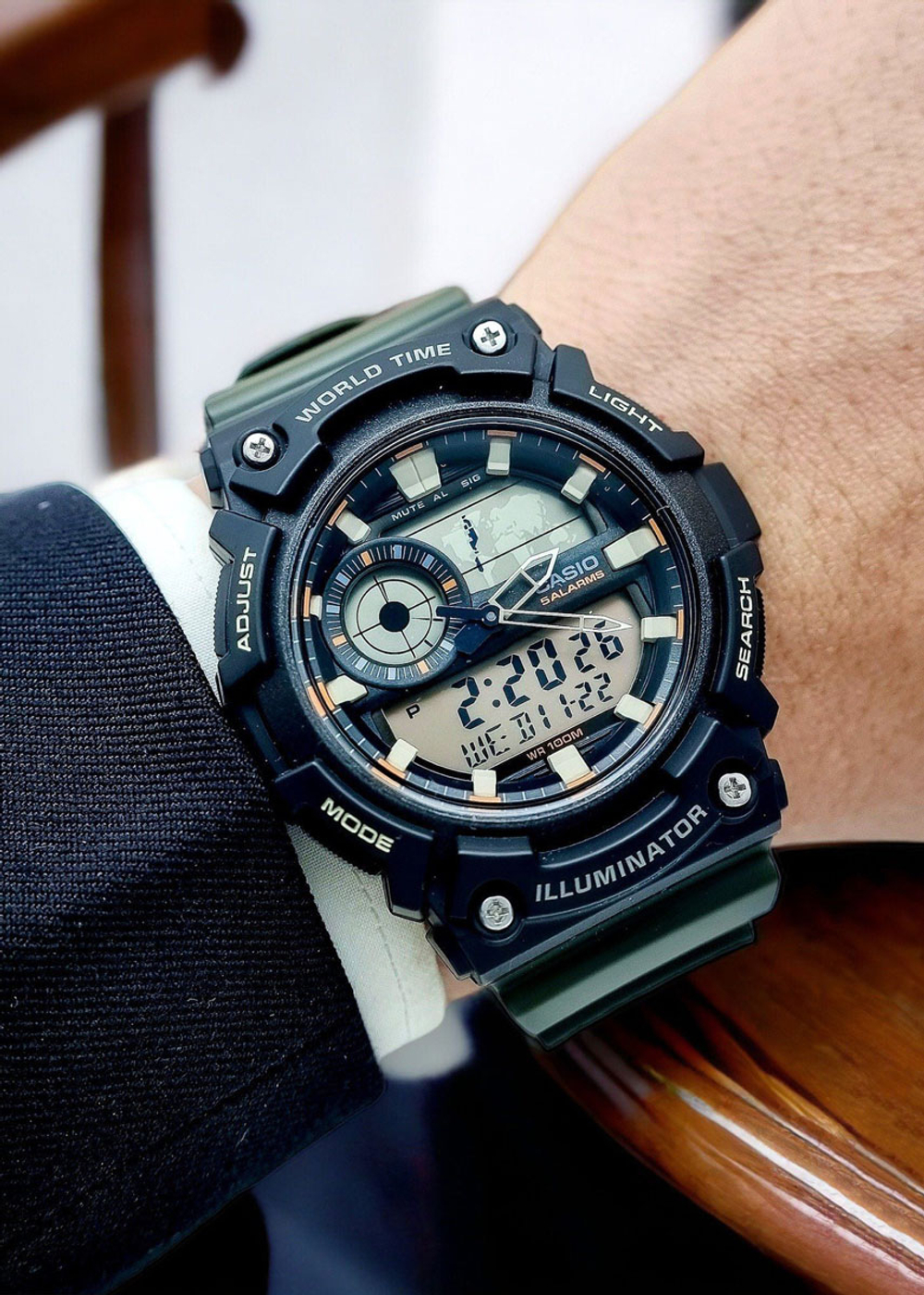 Часы Casio AEQ-200W-3A