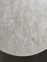 Стол М-City DISAUR Астрид (Astrid) 200 Tl-102 Бежевый Мрамор, Испанская керамика, темно-серый каркас