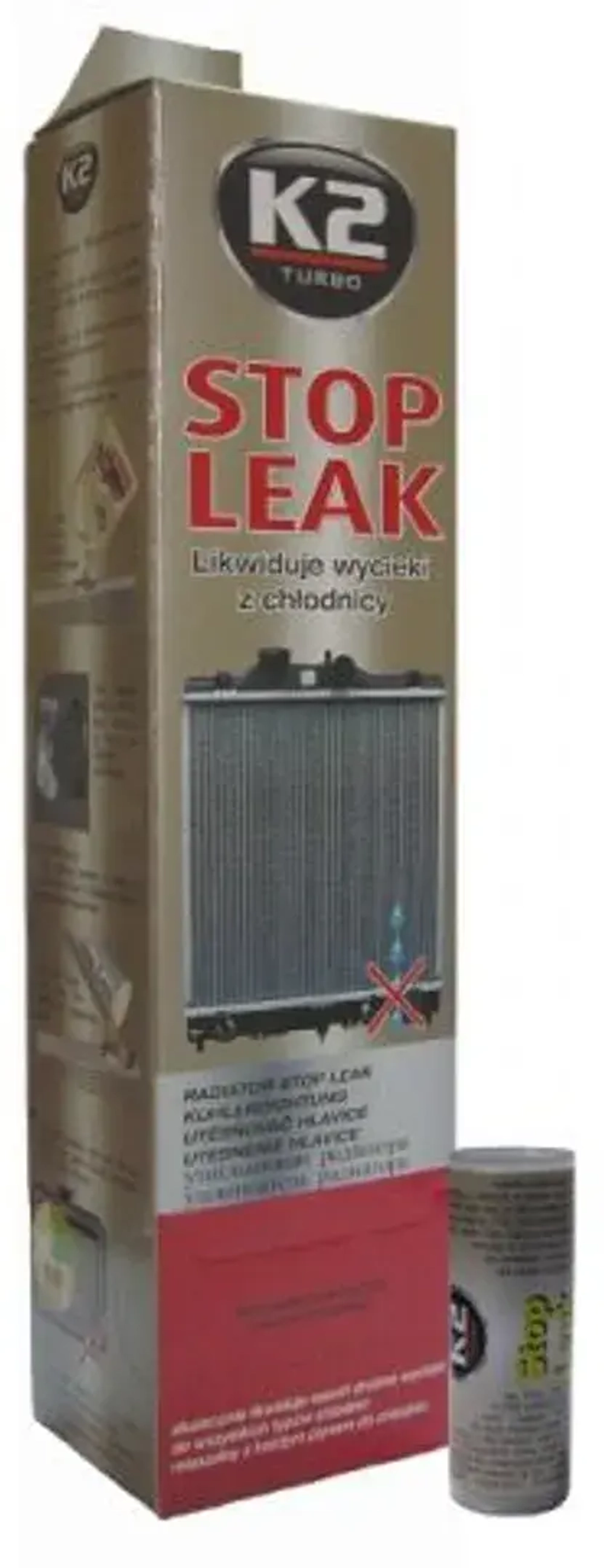 Герметик для устранения течи радиатора Stop Leak Proszek 20гр K2 T232