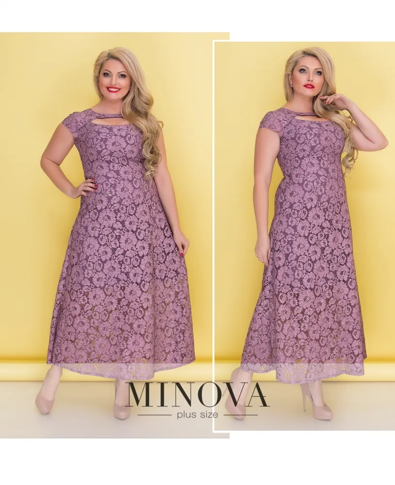 Платье 00275-сиреневый Minova
