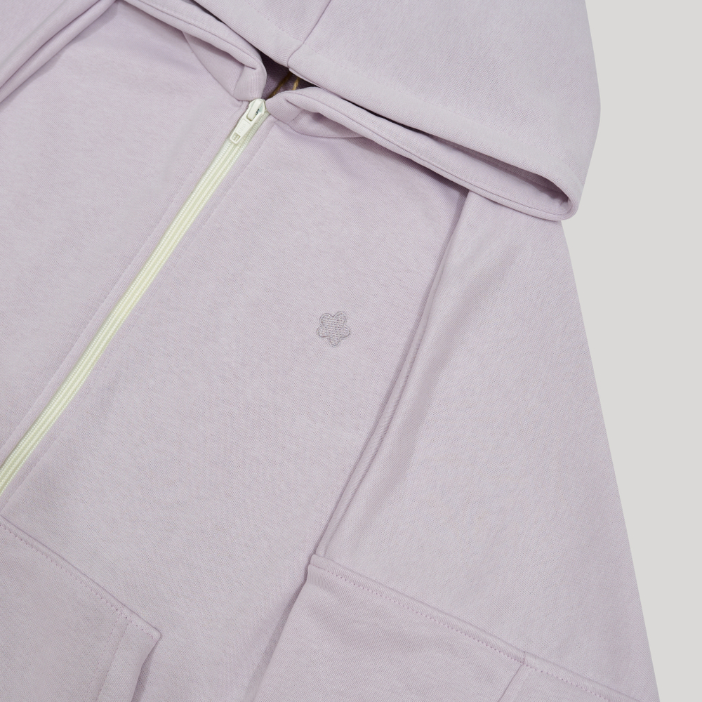 Zip-Up Hoodie LOGO Orchid Hush