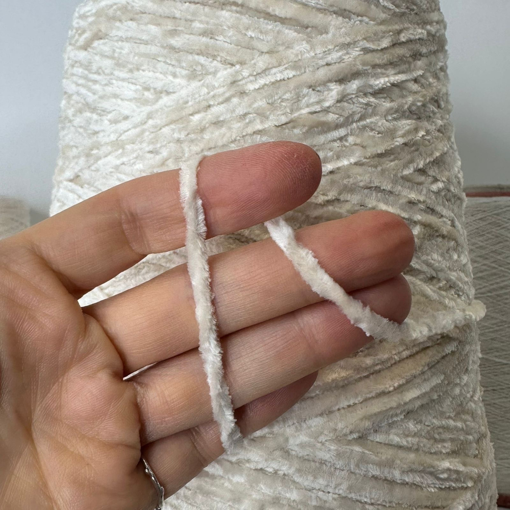 VELUR; вискоза, п/а; 220м/100гр; велюр; col. BEJ, цвет: светлый бежевый; S501