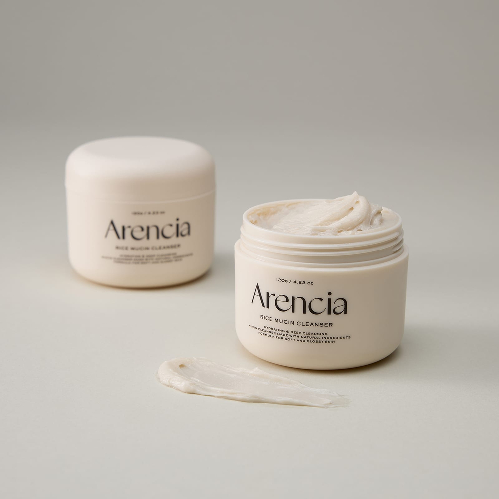 Arencia, Очищающее средство с рисовым муцином, 120 г (4,23 унции)