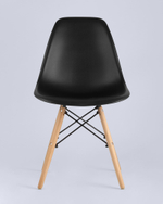 Стул Eames Style DSW черный (разборный каркас)