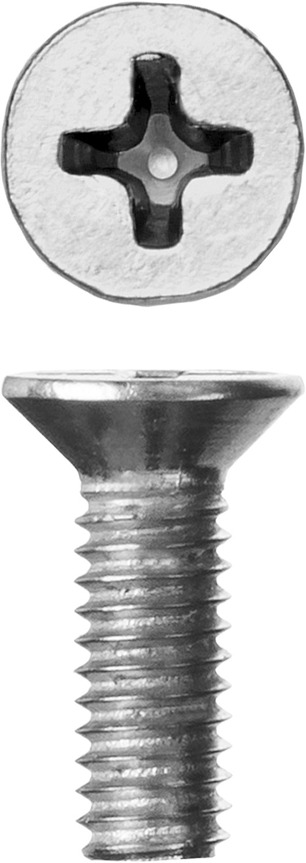 ЗУБР DIN 965, кл. пр. 4.8, M4 х 12 мм, цинк, 5 кг, винт с потайной головкой (303110-04-012)