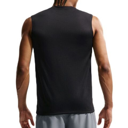 Теннисная футболка Nike Dri-Fit Legend Sleeveless - black/matte silver