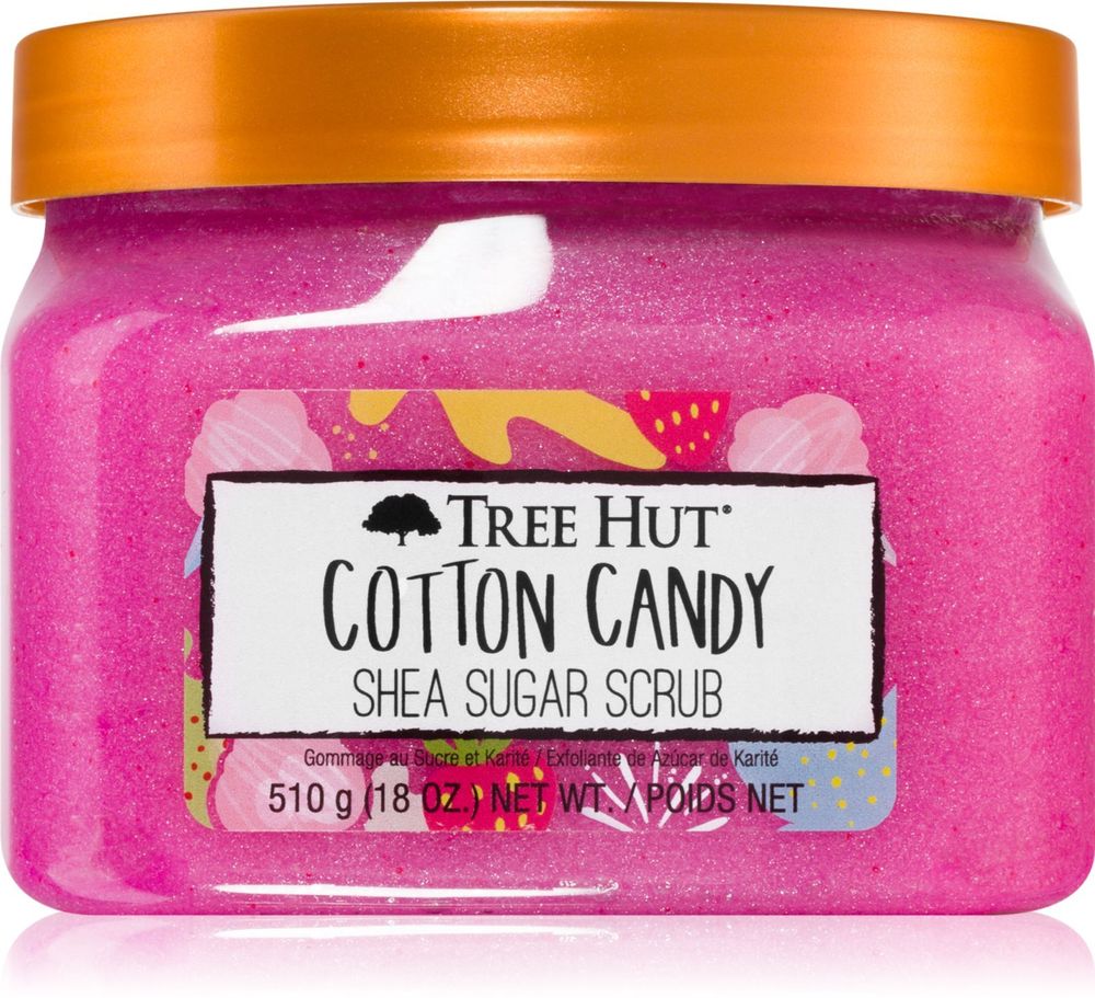 Tree Hut сахарный скраб для тела Cotton Candy Shea Sugar Scrub
