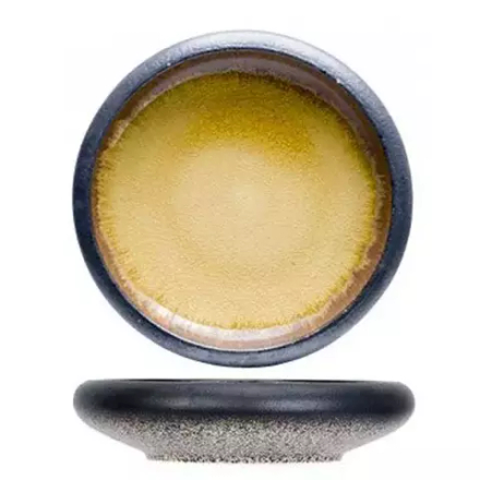 Тарелка «Фервидо» мелкая керамика 330мл D=155,H=40мм желт