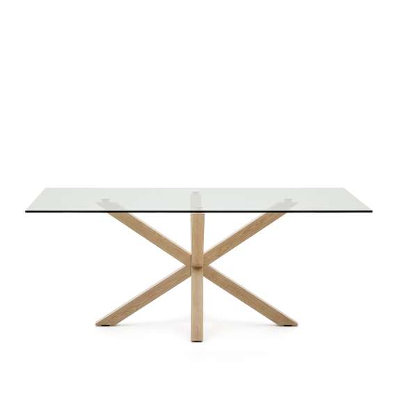 Стол Arya 200x100 металл стекло