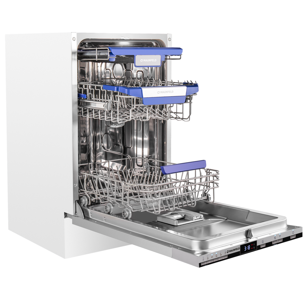 Посудомоечная машина с авто-открываниемMAUNFELD MLP45230 Light Beam Inverter Wi-Fi