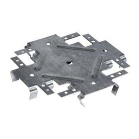 Соединитель одноуровневый (краб) Германия 148х56х20 мм для ПП 60х27 толщ. 0,6 мм