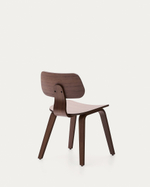 Стул Gena из орехового шпона и каучукового дерева