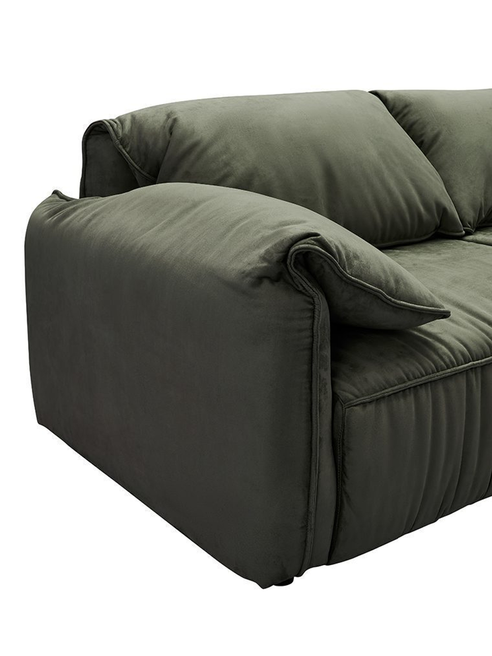 Диван CASABLANCA SF026 (3-х местный)  темно-зеленый 2207-21