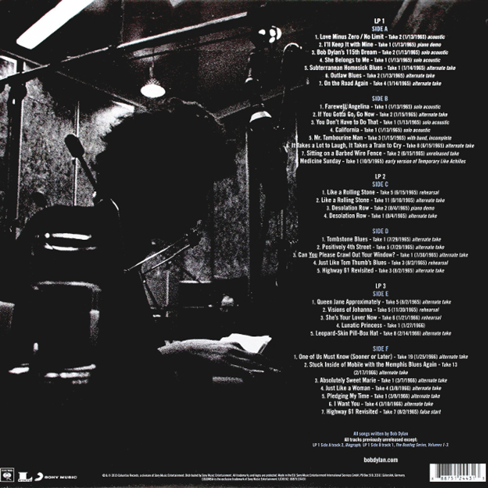 Bob Dylan / The Best Of The Cutting Edge 1965-1966: The Bootleg Series Vol. 12 (3LP+2CD)
