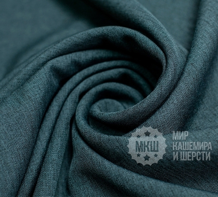 Готовые шторы для гостиной: КРИСТЕН (арт. BL01-242-05) - 300х270, (170х270)х2 см. - (Возможна высота 250 см.) - мокрый асфальт-бирюзовые