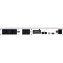 CyberPower OR1500ERM1U ИБП {Line-Interactive, 1500VA/900W USB/RS-232/SNMPslot /RJ11/45 (4+2 IEC С13), 6В/9 Ач х 4}