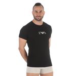 Набор мужских футболок 2в1 черный Emporio Armani 111267_CC715 07320