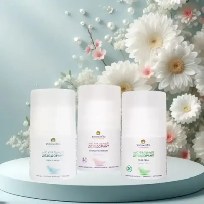 Дезодорант Yodometics шариковый натуральный «Роса леса», 50 мл