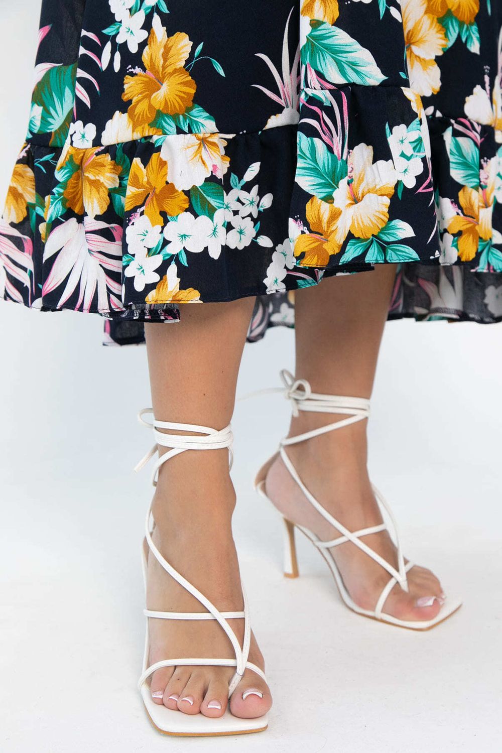 Сарафан Нимфа (синий/цветы) П13959-10М LT Collection