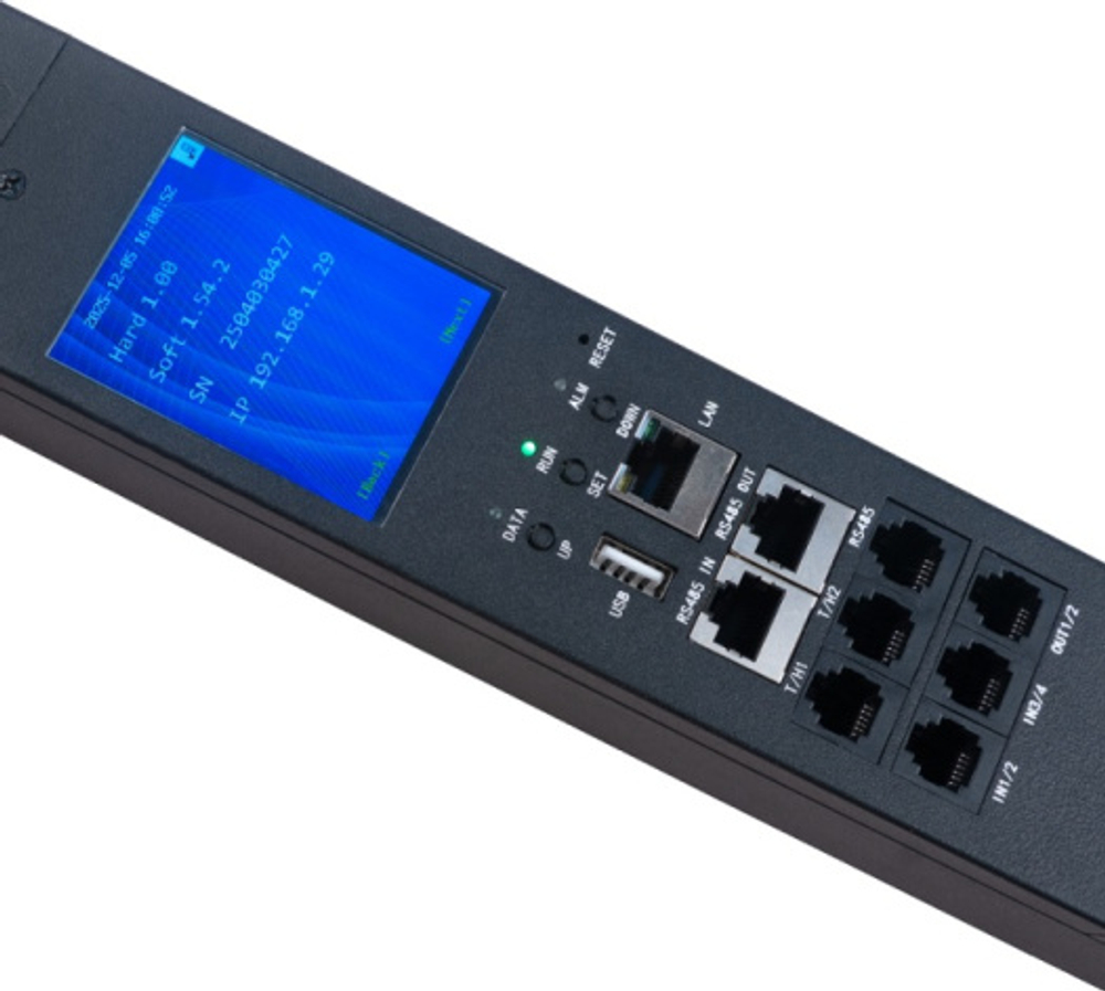 Блок розеток Cabeus SMART-PDU-32-1P-18C13-6C19-I309-M