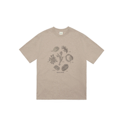 Футболка Nothomme Monterest Loose Fit Hiking T-Shirt "Milk Cofee Brown"
