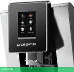 Кофемашина Polaris PACM 2060AC черный/серебристый