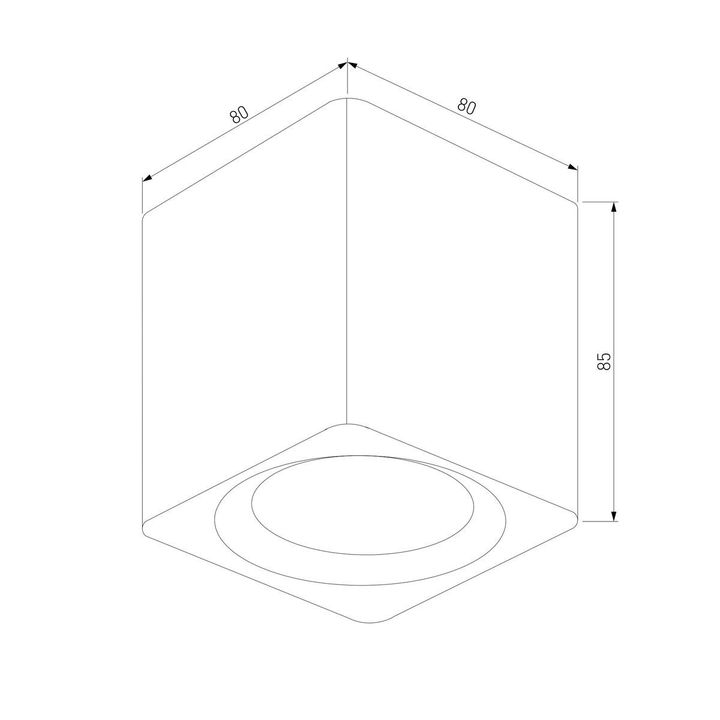 Потолочный светодиодный светильник Elektrostandard Matrix 25051/LED a065287