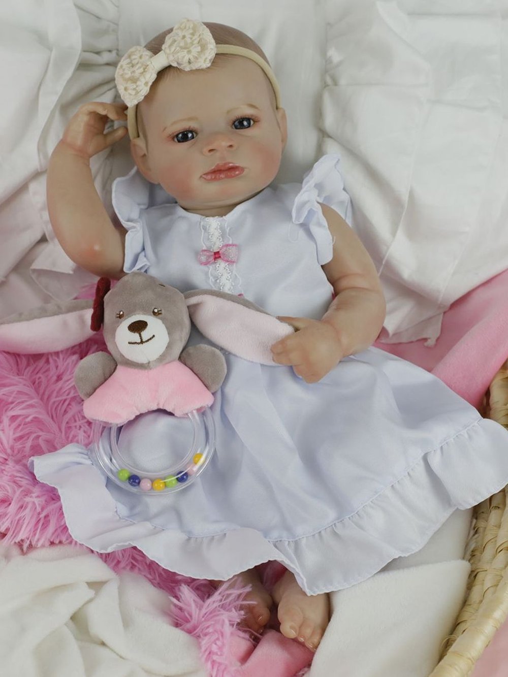 Кукла Реборн виниловая LifeReborn 45см (LR-008)