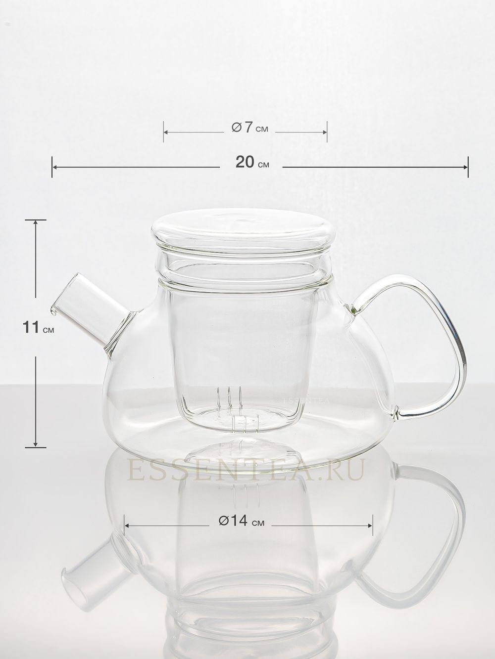 чайник 750 мл размеры